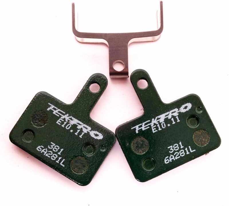 TEKTRO E10.11 Resin Disc Brake Pads | Organic Resin | Smooth & Powerful Braking | Easy Replacement - Image 1